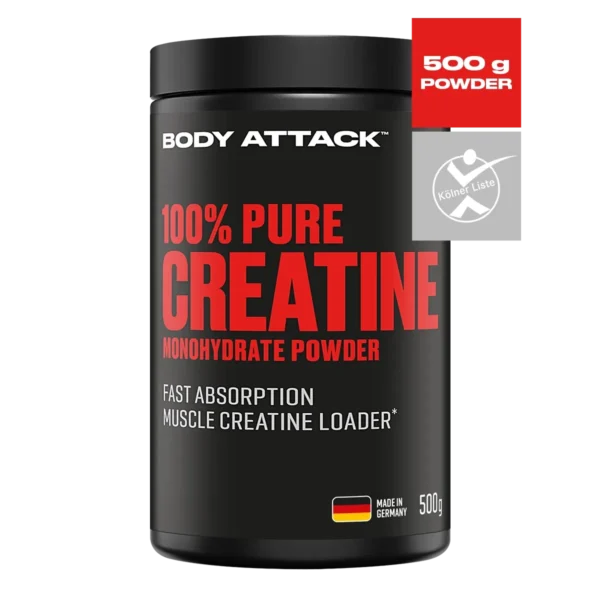 Body Attack 100% Pure Creatine 500g
