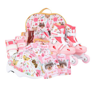 Tempish WILD SKATE set (roller skates, protectors, helmet)