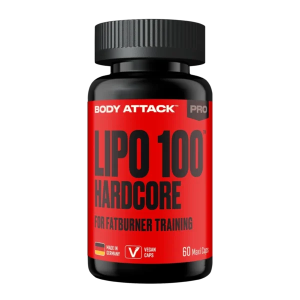 Body Attack LIPO 100-HARDCORE – 60 Caps