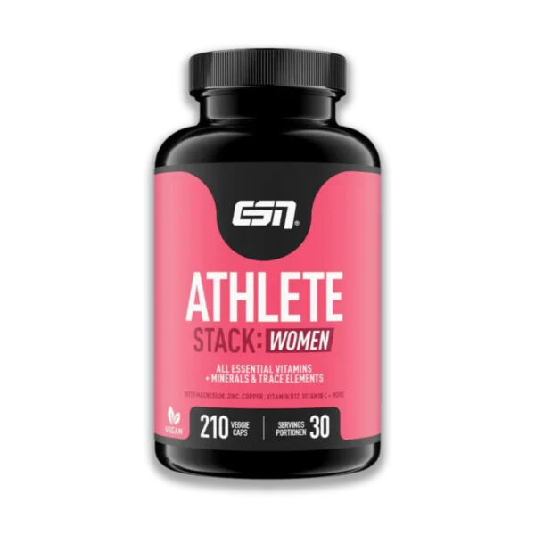 ESN Athlete Stack:WOMEN 210 Kapseln