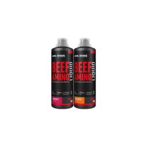 Body Attack Beef Amino Liquid 1000ml Orange